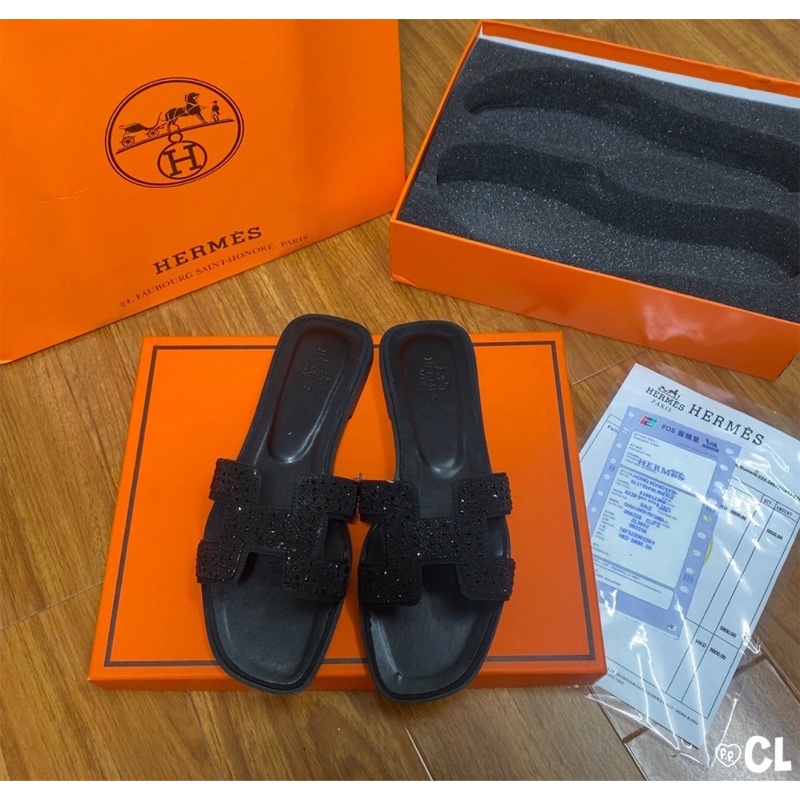 Dép lê Hm đá kim sa fullbox