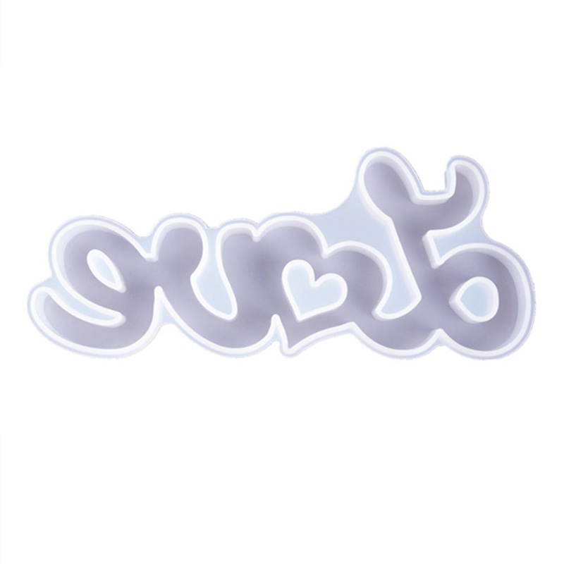 Khuôn Làm Mặt Dây Chuyền Bằng Nhựa Resin Ký Tự Ngày Của Mẹ Kích Thước Lớn DIY