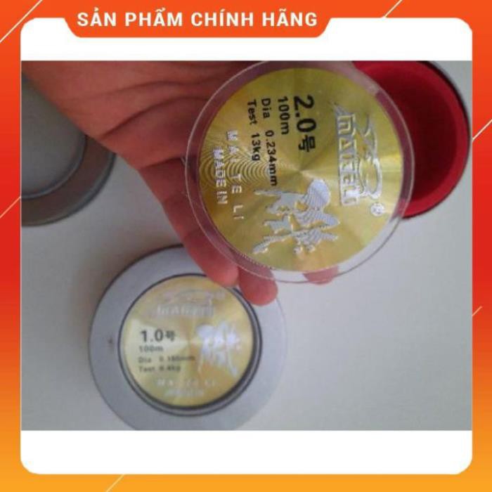 [SALE]  [Chính Hãng] Cước Hộp Sắt MAITELI Dài 100m Siêu Bền