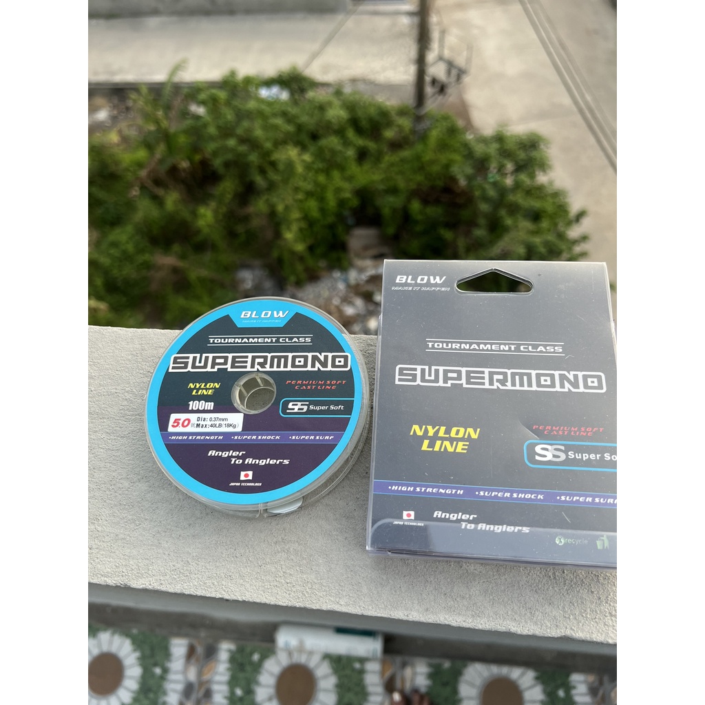 Cước Câu Cá,Cước làm trục,làm link SUPERMONO -100m