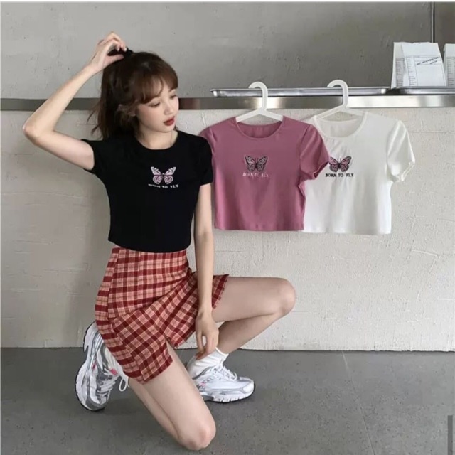 Áo croptop ôm hình