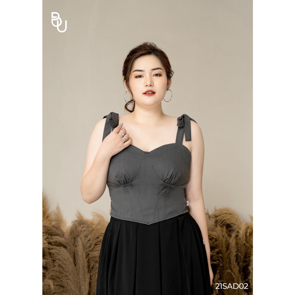 Áo bò hai dây cúp ngực BIGSIZE (55kg đến 95kg) - 21SAD02 - [BUstu Bigsize]