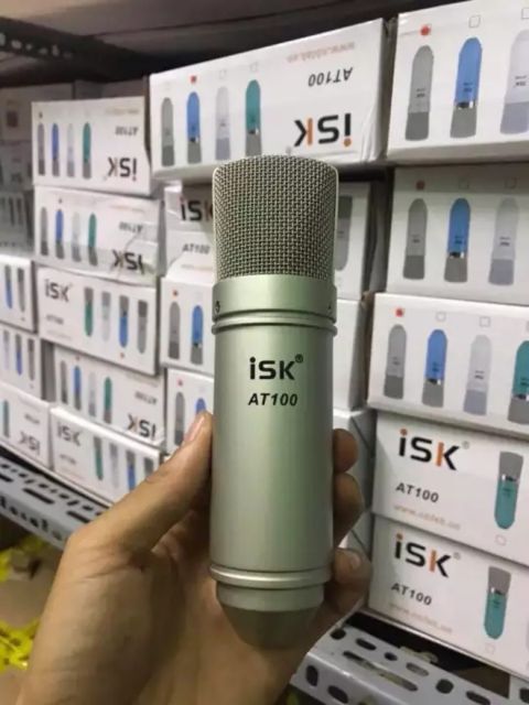 MIC thu âm livestream ISK AT100 chính hãng mic at100