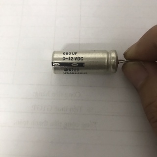 tụ điện 680uf 12v sprague tụ dầu