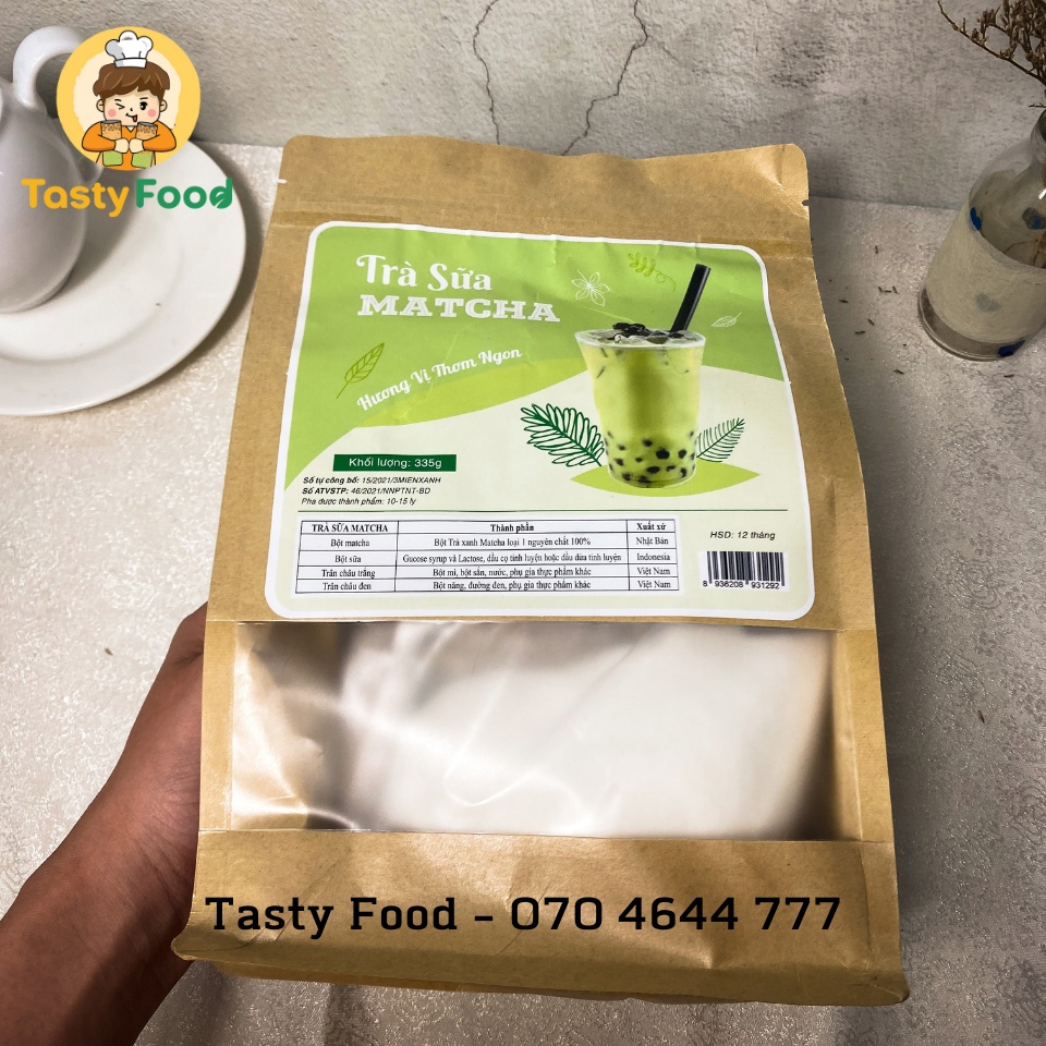 Set Trà Sữa Matcha Tự Pha Tasty Food | Trà Sữa Nhà Làm Thơm Ngon, Nguyên Liệu Làm Trà Sữa