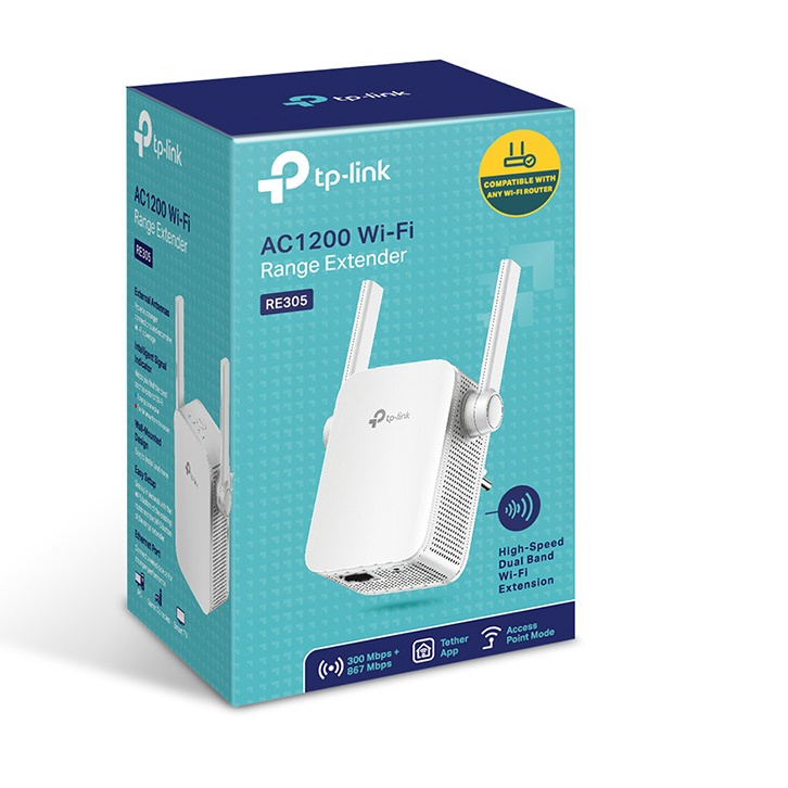 Bộ mở rộng sóng Wi-Fi TP-Link RE305 AC1200Mbps