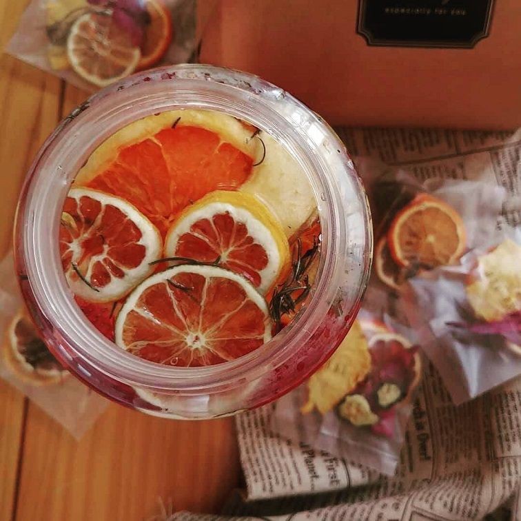 Trà Hoa Quả Mật Mía - Baonhu_Handmade