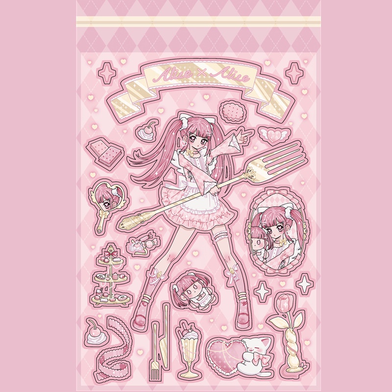 Miếng Dán Hình Cô Gái Song Tử