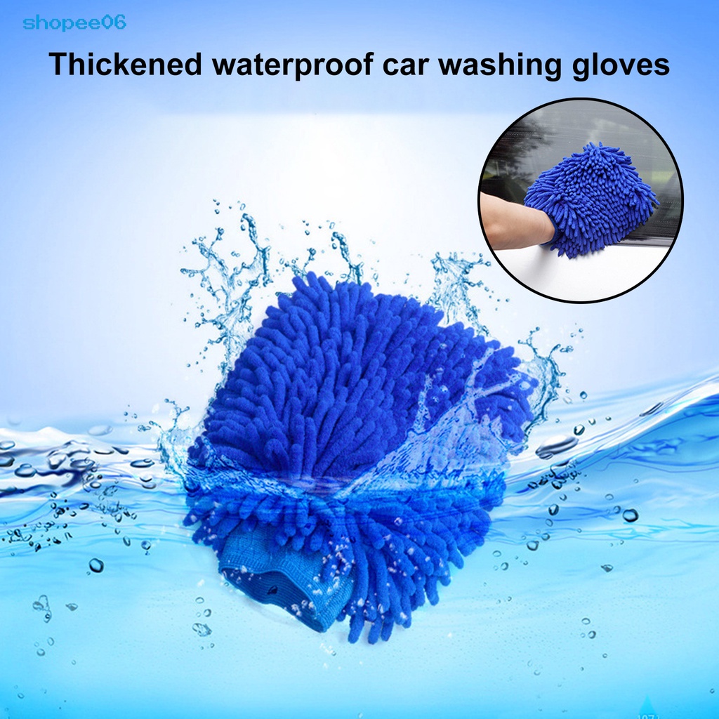 Găng tay lau chùi xe hơi mềm mại tiện lợi