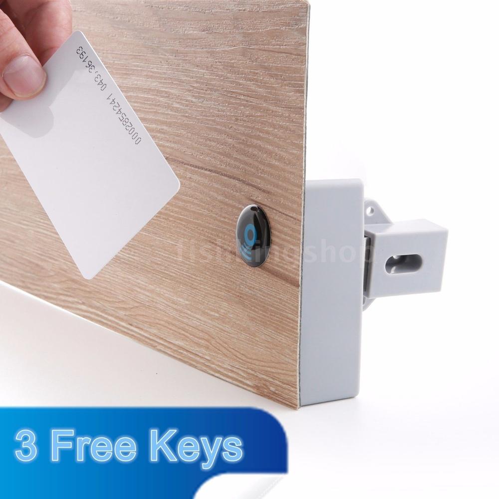 Ổ Khóa Cảm Biến Thẻ Từ Rfid Thông Minh Kỹ Thuật Số Diy Không Cần Khoan Lỗ