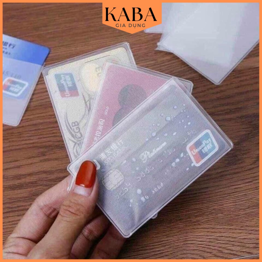 Vỏ bọc thẻ căn cước công dân, bảo hiểm và giấy tờ khác Bọc Chống Xước Chip CCCD KABA