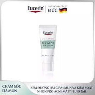 [HB Gift] tinh chất dành cho da mụn eucerin pro acne a.i clearing treatment 5ml