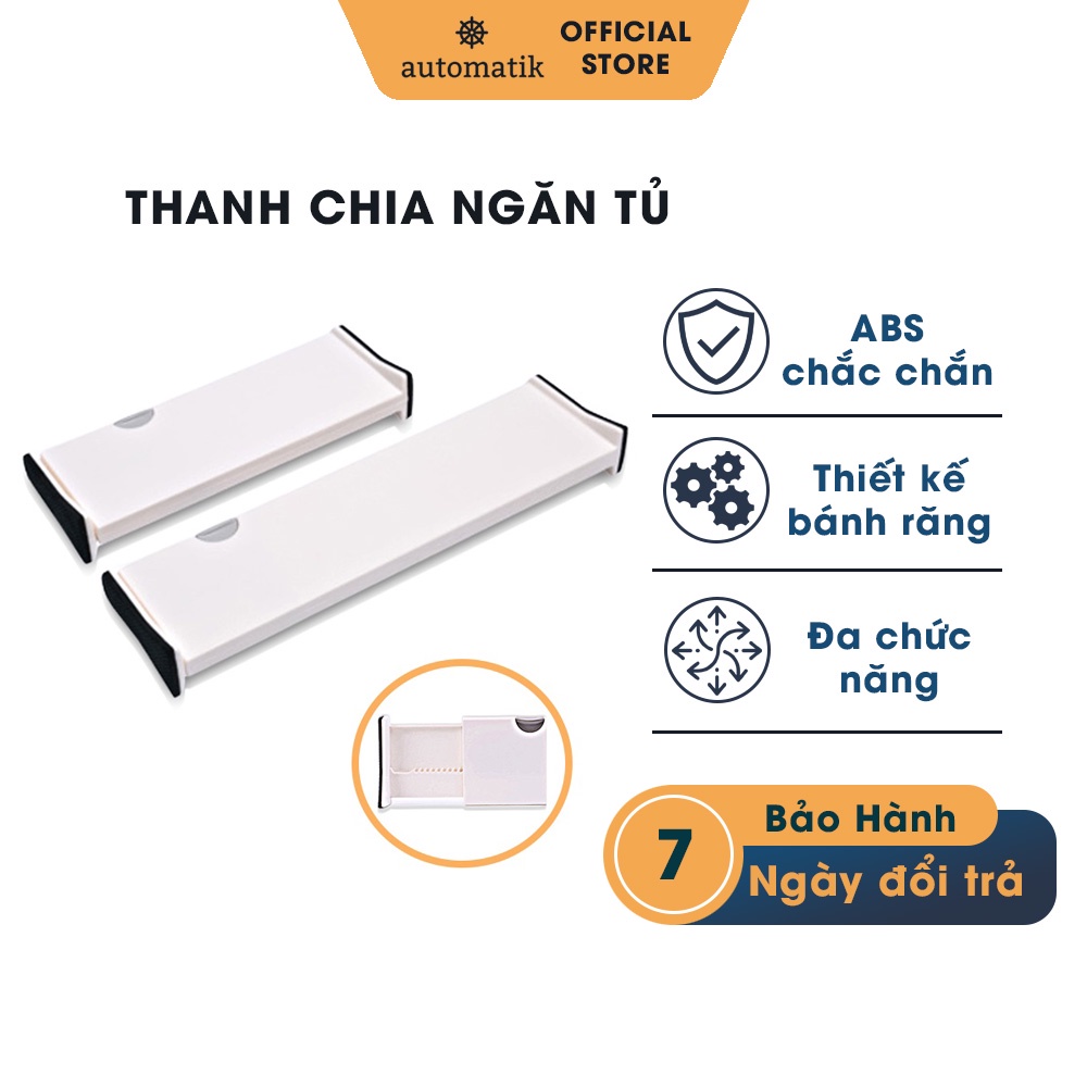 Chia Tủ Quần Áo, Thanh Ngăn Kéo Tủ Bếp, Vách Chắn Hộc Bàn - Automatik