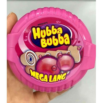 Kẹo Gum Cuộn Hubba Bubba  Dài 180cm -Mỹ pack 12 hộp