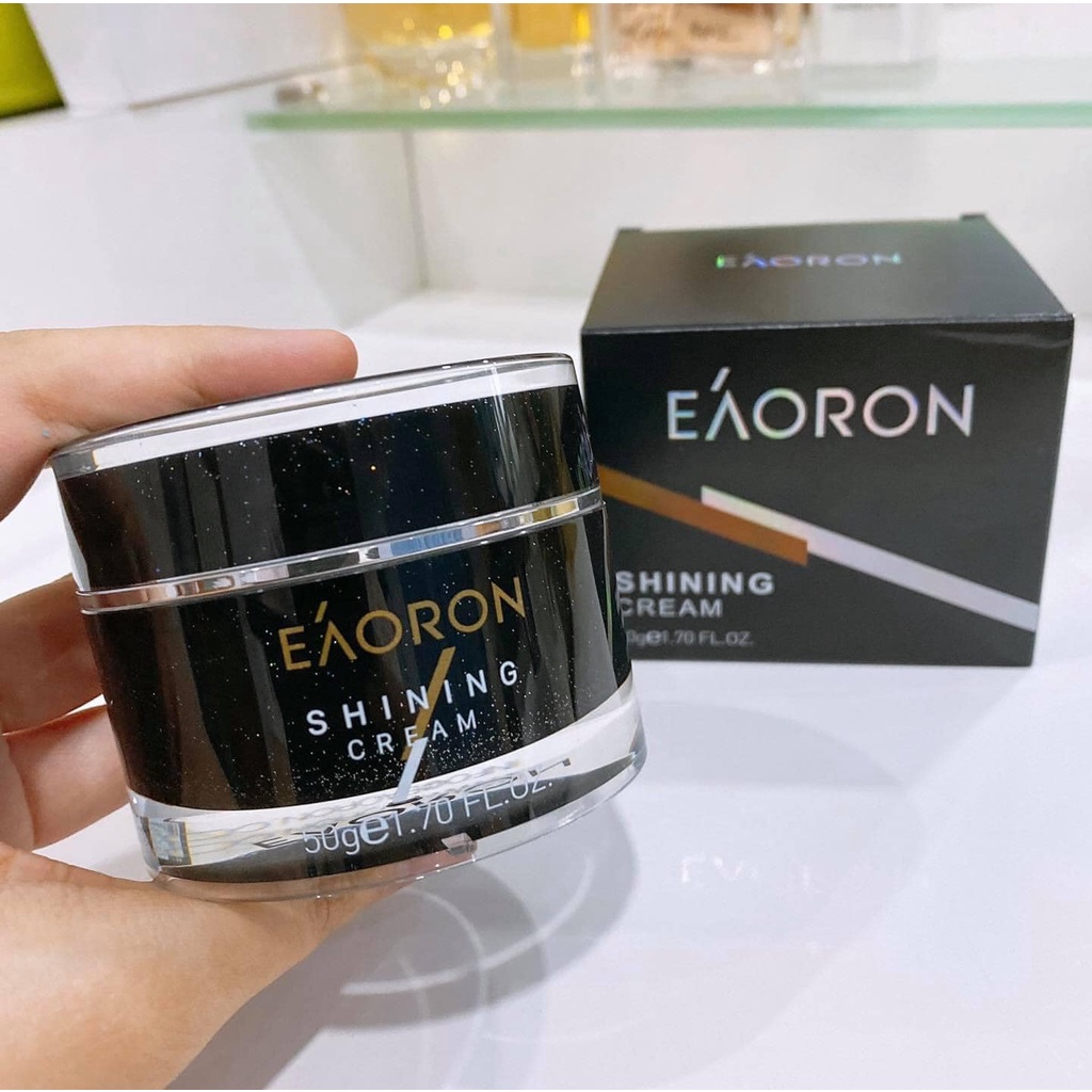 Kem Dưỡng Da Ban Ngày Và Đêm Eaoron - Crystal White Brightening &amp; Shining Cream - 50g
