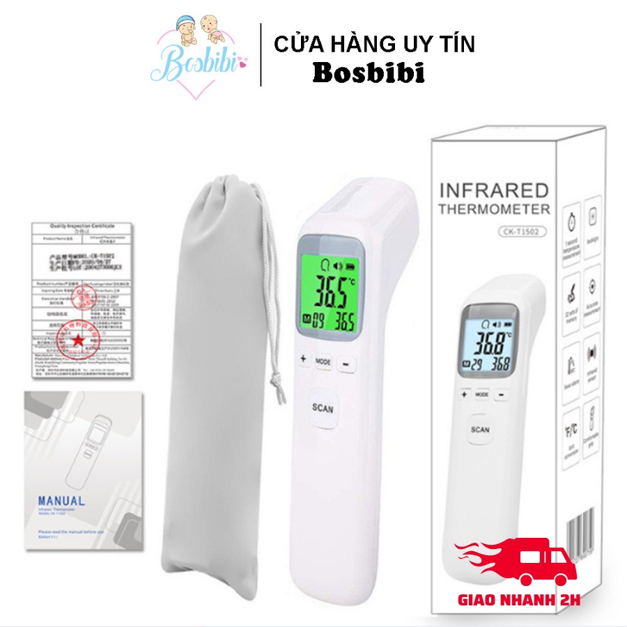 Máy đo nhiệt độ Thermometer, súng nhiệt kế điện tử hồng ngoại đo thân nhiệt