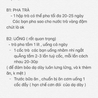 Trà kiều mạch giảm cân an toàn