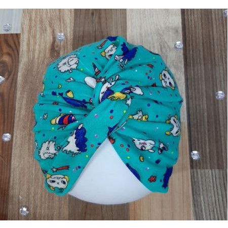Turban chéo cho bé trai