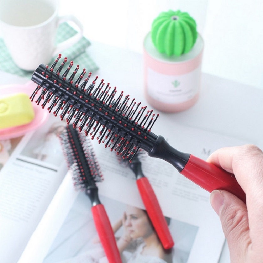 Lược tròn tạo kiểu tạo xoăn lược tạo phồng các kiểu cho phái đẹp KABA