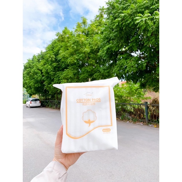 Bông tẩy trang COTTON PADS 222 miếng hàng nội địa trung