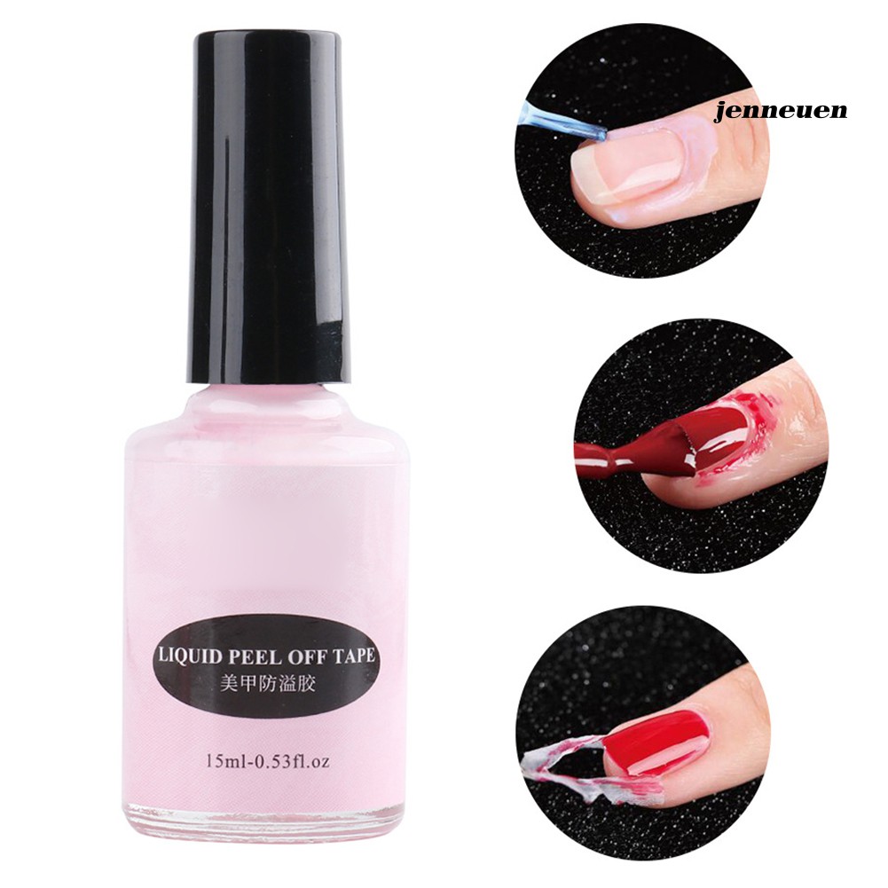 [Hàng mới về] Gel Dán Chống Tràn Khi Sơn Móng Tay 15ml Chất Lượng Cao