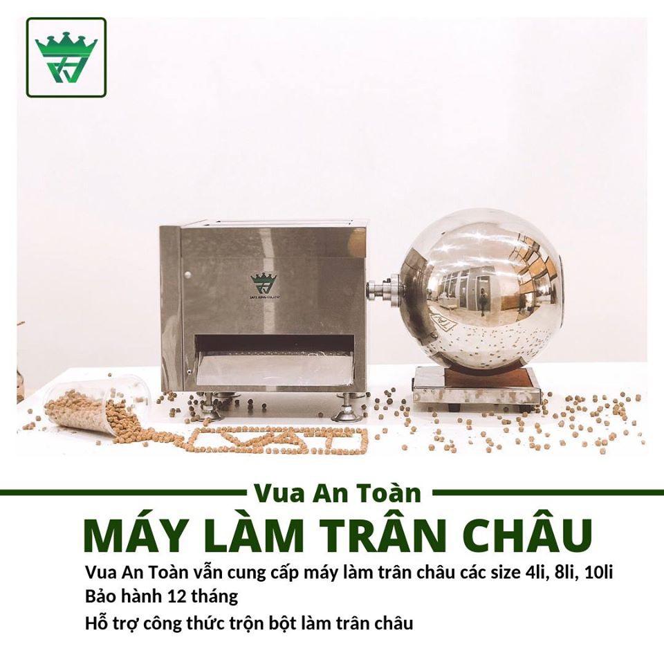 Máy Vo Viên Trân Châu Bán Tự Động Saki Làm 20kg Trân Châu 1 Giờ