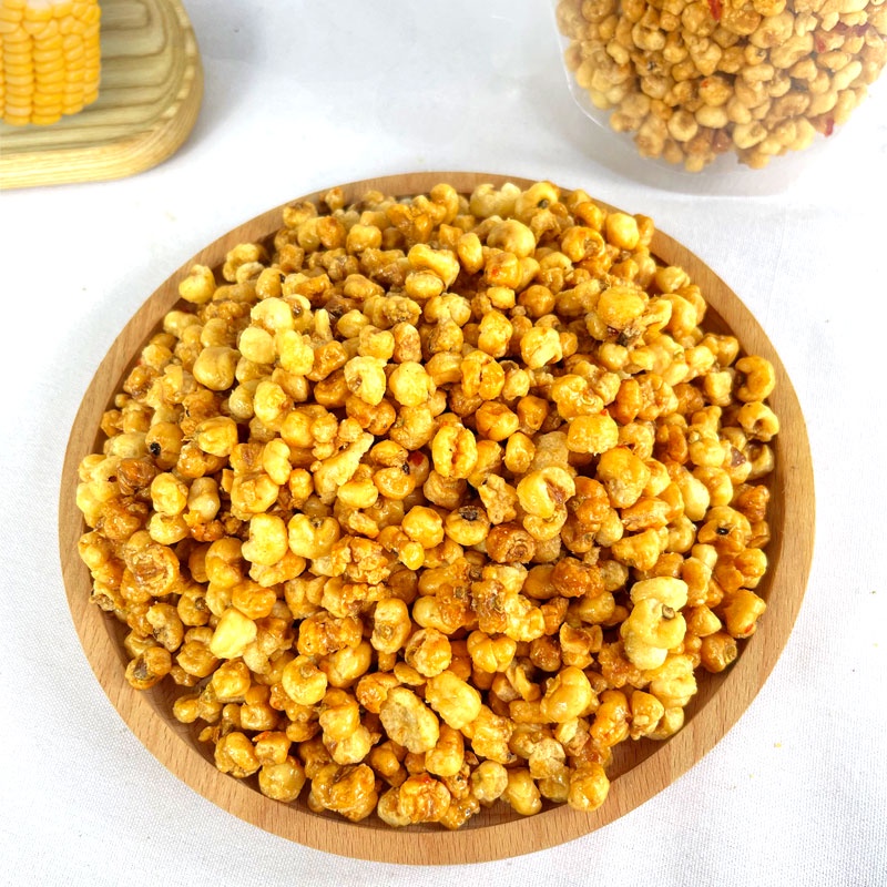 Ngô giòn xóc mắm cay 1 gói/450gam LHYFOOD, ăn vặt Hà Nội vừa ngon vừa rẻ
