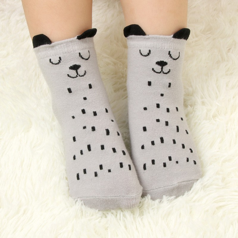 Vớ cotton chống trượt cho bé sơ sinh