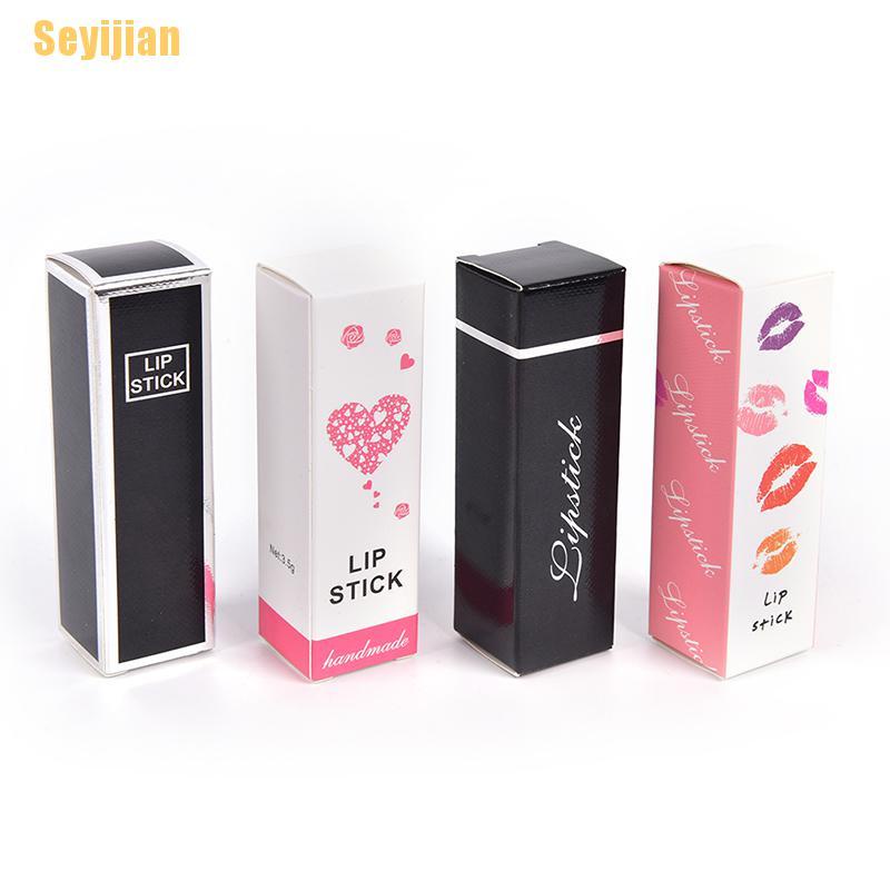 Bộ 10 Hộp carton Đựng Son Môi DIY Tiện Dụng