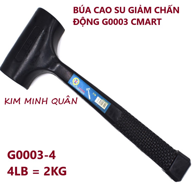 Búa Cao Su Giảm Chấn Động 2kg G0003-4LB CMART