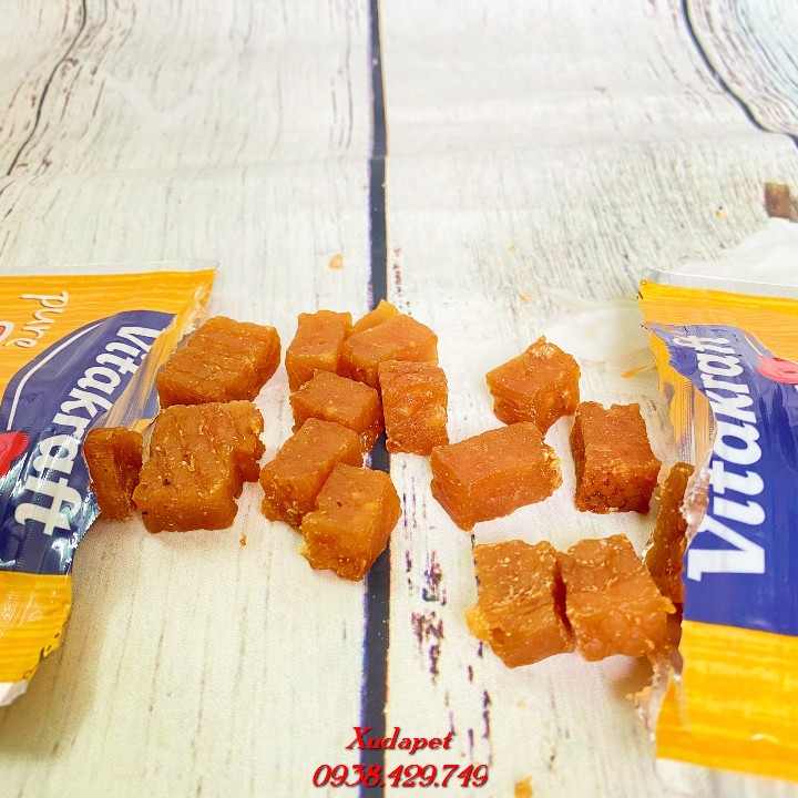 Snack Thưởng Vịt, Gà Nguyên Chất Bổ Dưỡng Cho Chó thành phần dinh, tốt cho tim mạch - SP005234