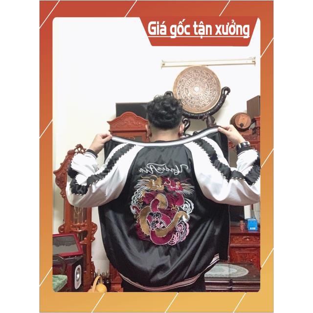 [- Hàng cao cấp] (Ảnh thật) áo bomber thêu chim đẹp xuất sắc Japan Sukajan Souvenir jacket | BigBuy360 - bigbuy360.vn