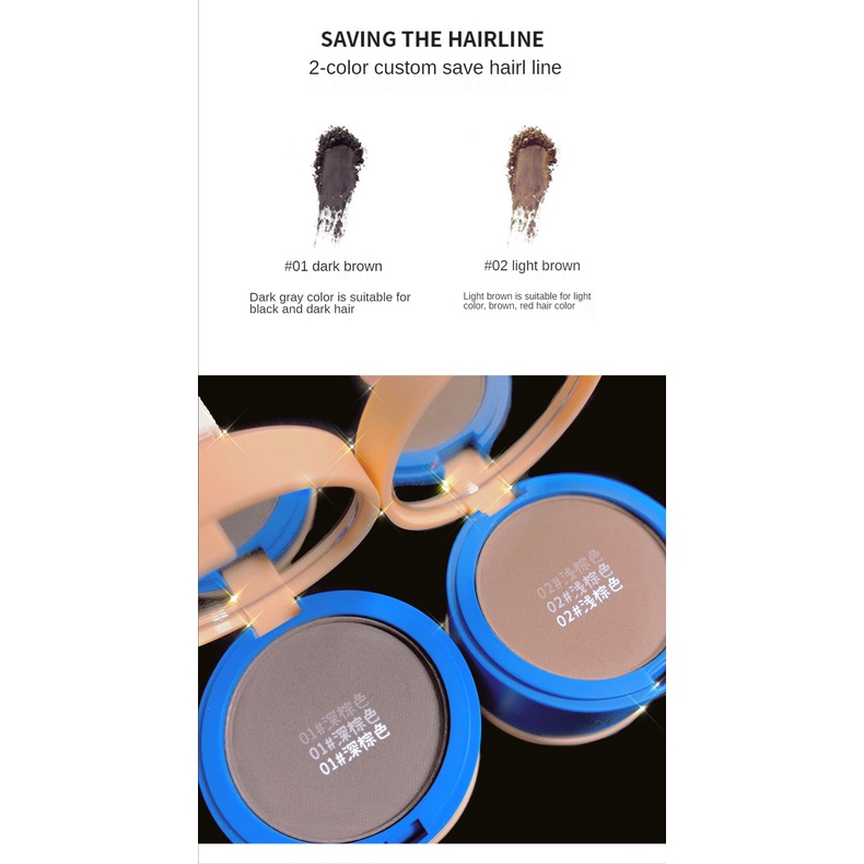 Phấn phủ tạo đường chân tóc kiểm soát dầu MAFFICK | BigBuy360 - bigbuy360.vn