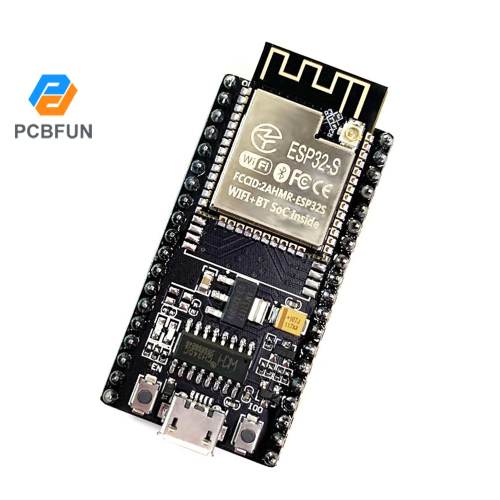 Bảng Mạch Phát Triển Pcbfun ESP-32S wifi Cổng BT wifi CH340C Giao Diện Micro USB 36 GPI0