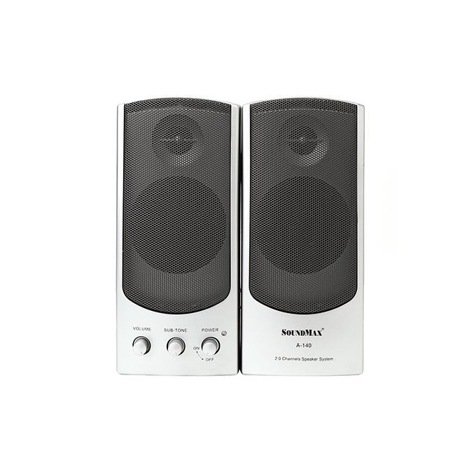 [Mã ELFLASH5 giảm 20K đơn 50K] Loa máy tính vi tính Soundmax A140 - 2.0 (Hãng phân phối chính thức)