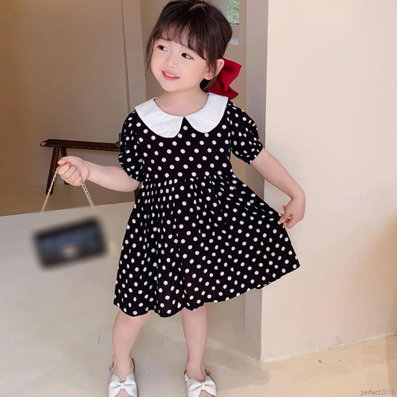 Nữ sinh cá nhân Hàn Quốc váy búp bê Polka Dot.