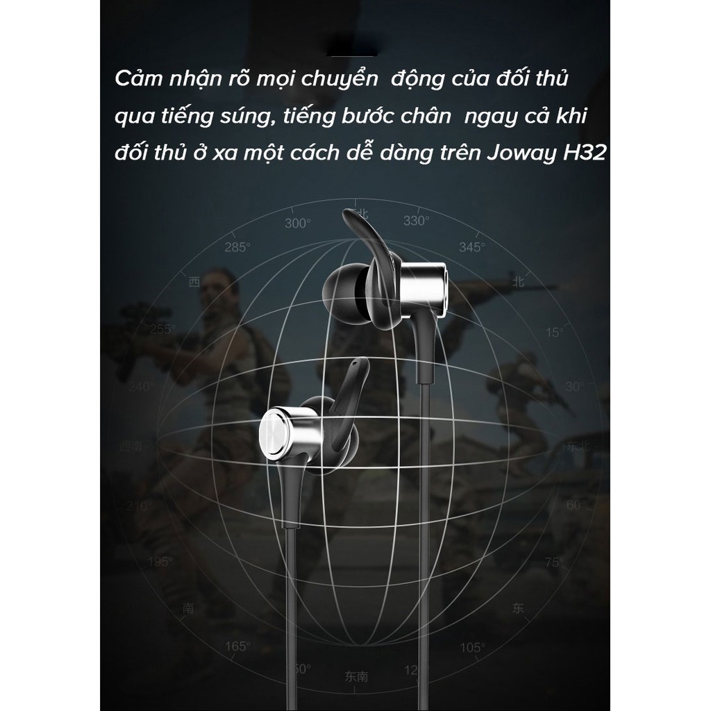 Tai nghe Bluetooth chuyên game JOWAY H32 âm thanh 3D - Hàng Chính Hãng