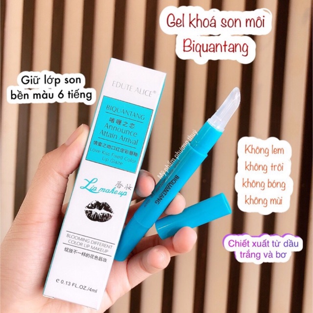 Gel khoá son giữ màu son lâu trôi biquantang