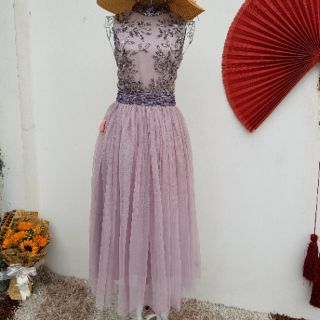 Đầm tím siu đẹp