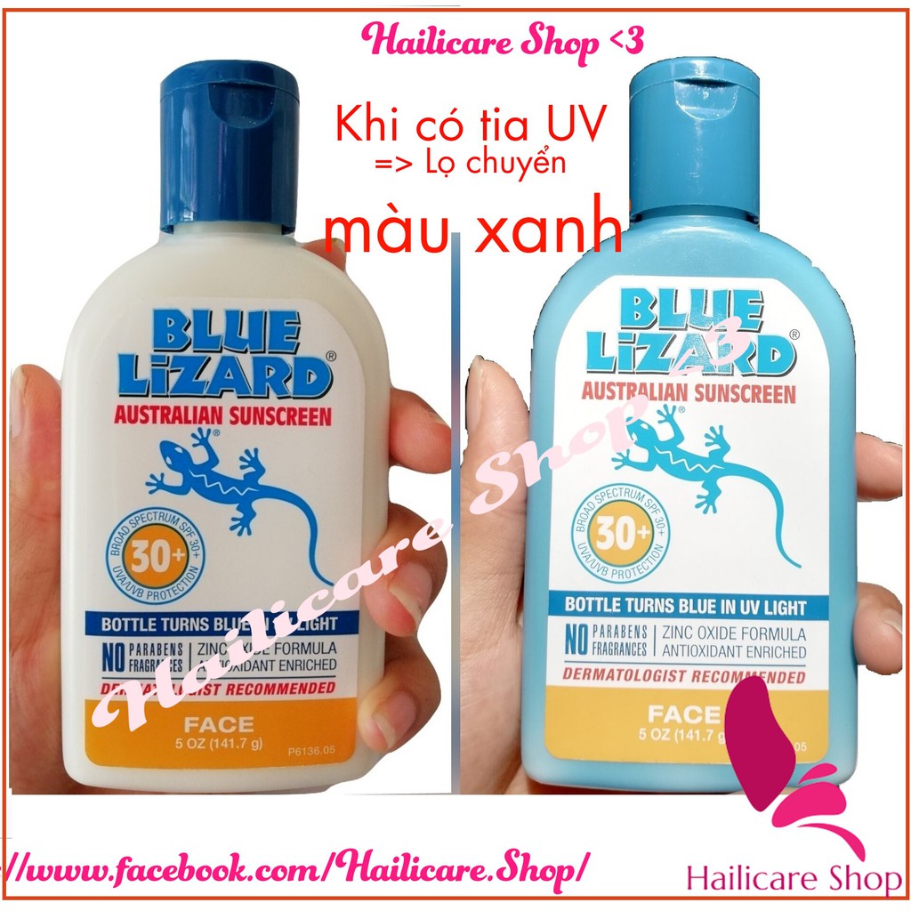 [Nhập Mỹ] Các loại kem chống nắng Blue Lizard Australian Sunscreen face/ sensitive/ baby/ sport/ sensitive face