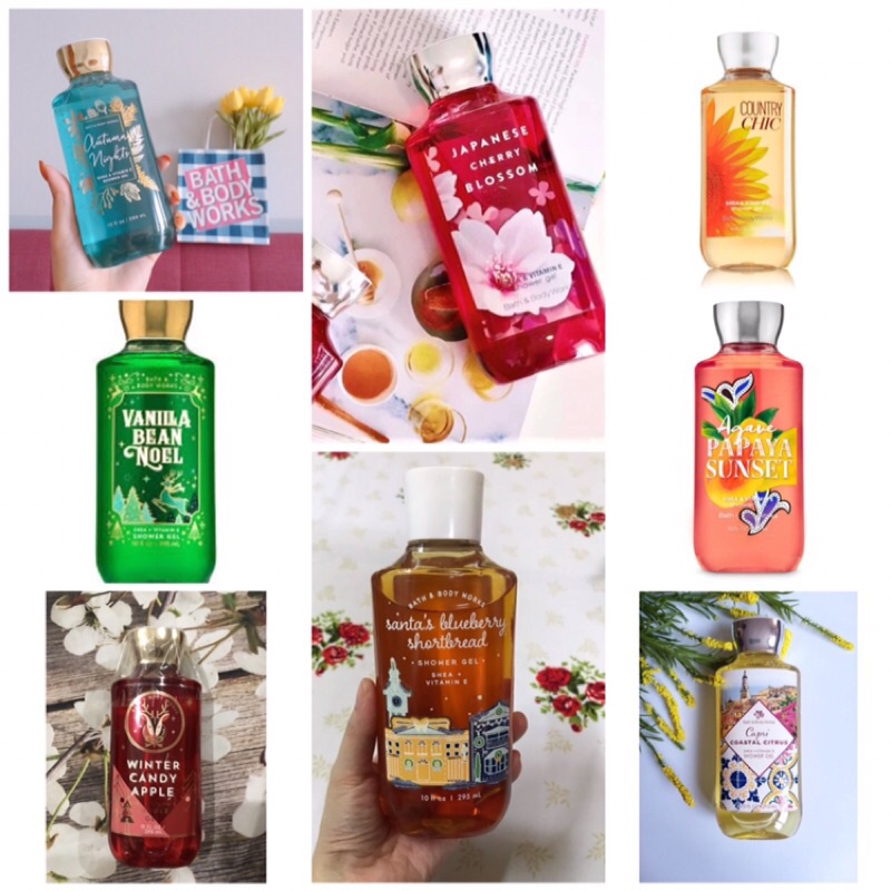 Sữa Tắm Bath & Body Works Sun-Ripened Raspberry Shower Gel