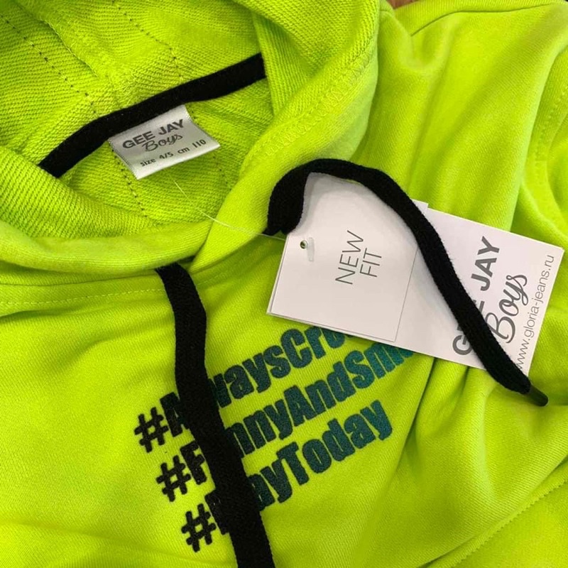 Bộ nỉ xanh neon dư xịn bé trai 3-8y