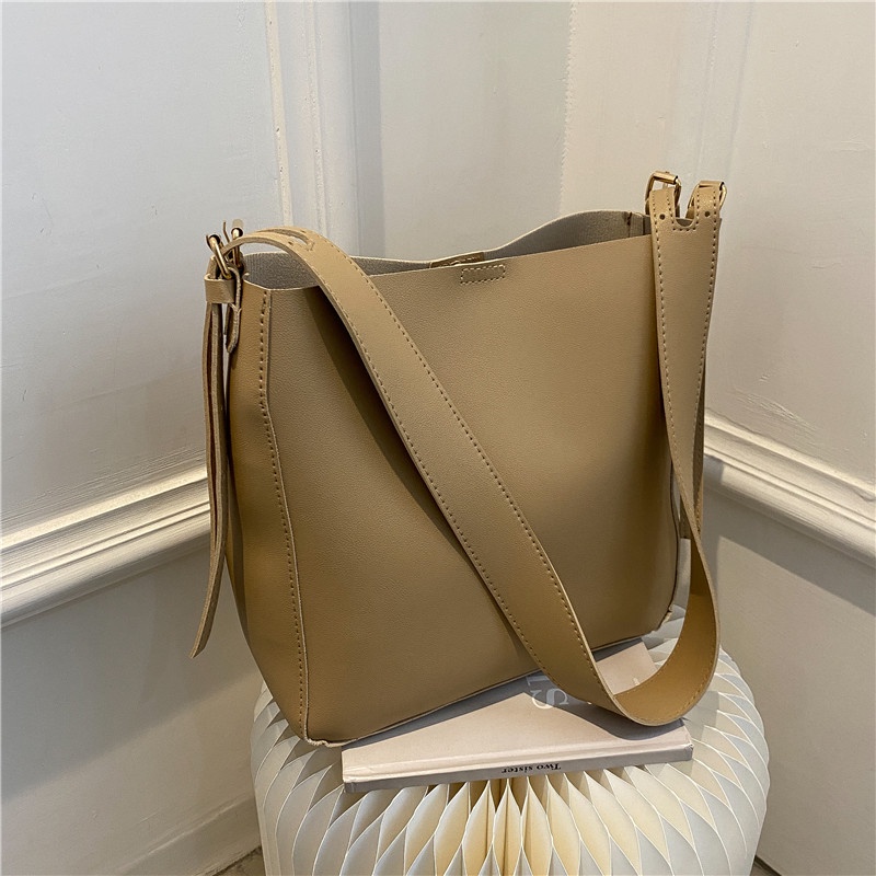 Túi đeo vai bản to form cứng túi xách công sở túi tote da kẹp nách đi chơi đi làm gửi túi đựng mỹ phẩm