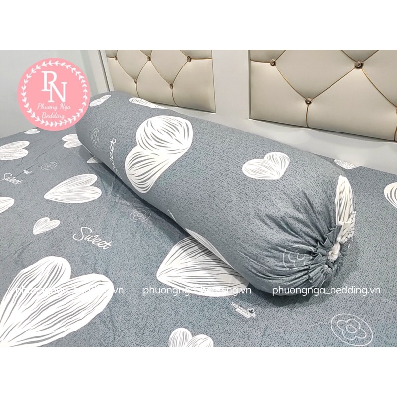 Vỏ gối ôm 35x100 cotton Thắng Lợi