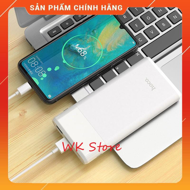 Sạc dự phòng Hoco J58 10.000 mAh (sạc nhanh 18W QC 3.0,PD) (BH 1 năm)