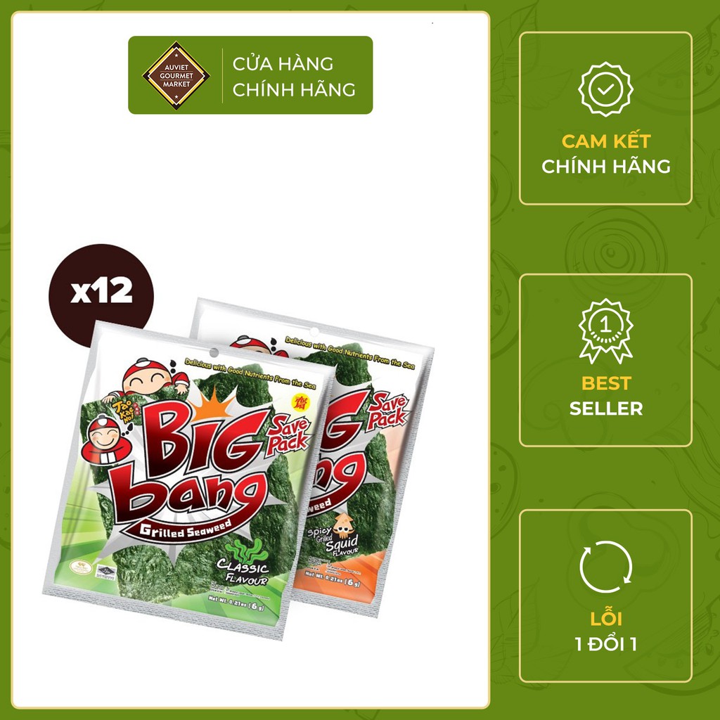 Rong biển TaoKaeNoi Big Bang 6g