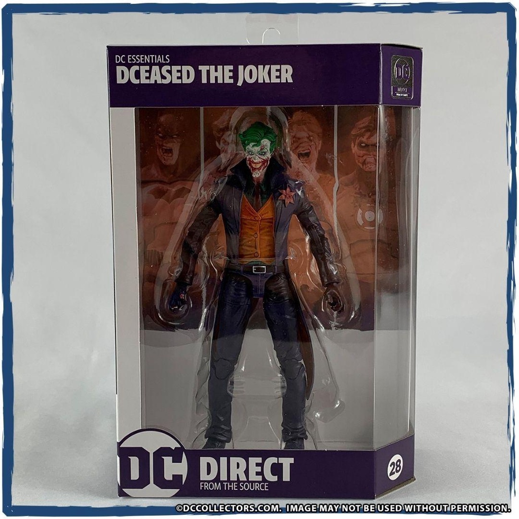 Mô hình DC Multiverse Dceased Joker 18cm DC Essentials 28 McFarlane Mô hình có khớp Nhựa PVC, ABS CHÍNH HÃNG MỸ DCMF15