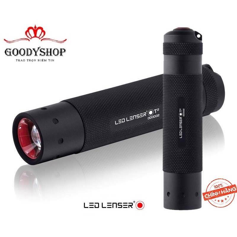 [Đèn pin cầm tay LED LENSER T2 – 240 Lumens]-GOODYSHOP