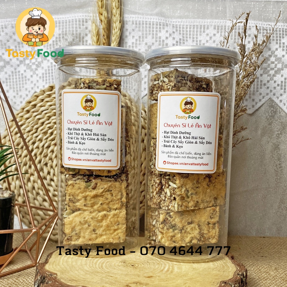 250G Thanh Gạo Lứt Chà Bông Tasty Food