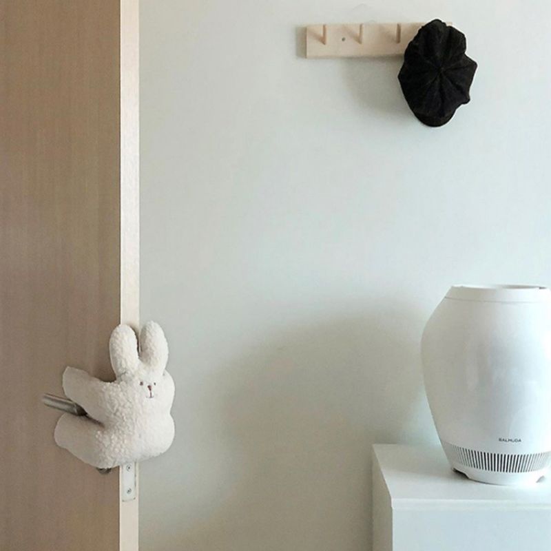 Kẹp Chặn Cửa Hình Gấu / Thỏ Hoạt Hình Bảo Vệ An Toàn Cho Bé